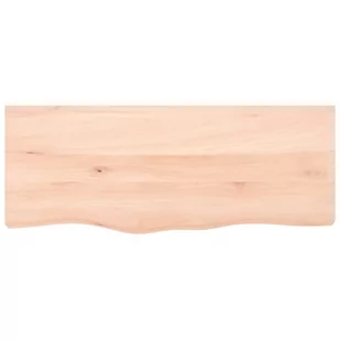 Blat do stołu, 100x40x2 cm, surowe drewno dębowe Lumarko! - Meble modułowe i akcesoria - miniaturka - grafika 4