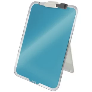 Leitz Tablica suchościeralna szklana 21,6x29,7x3 A4 COSY na biurko pionowa niebieska morska /39470061/ ES1498-1 - Tablice i flipcharty - miniaturka - grafika 3