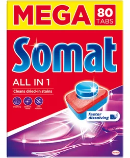 Somat All in One 80 szt - Środki do zmywarek - miniaturka - grafika 1