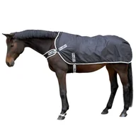 Derki dla konia - Kerbl Derka treningowa RugBe, 145/155 cm, czarna, 328691 - miniaturka - grafika 1