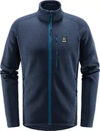 Bluzy męskie - Haglöfs Męska bluza polarowa Risberg, niebieski (tarn blue), XL - miniaturka - grafika 1