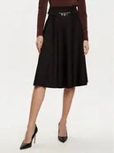 Spódnice - Rinascimento Spódnica midi CFC0121918003 Czarny Regular Fit - miniaturka - grafika 1