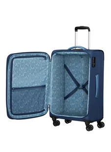 Walizka średnia American Tourister Pulsonic - combat navy - Walizki - miniaturka - grafika 3