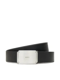 BOSS Pasek Męski Jeyler 50548382 Czarny - Paski - miniaturka - grafika 1