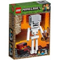 Klocki - LEGO  Minecraft BigFig Szkielet z kostką 21150 - miniaturka - grafika 1