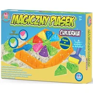 Masy plastyczne - Russell Magiczny piasek - Zestaw świecący cukiernia - miniaturka - grafika 1