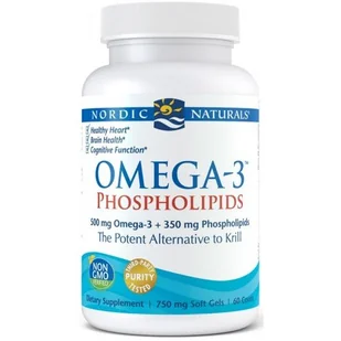 NORDIC NATURALS NORDIC NATURALS Omega-3 Phospholipids 60caps - Witaminy i minerały dla sportowców - miniaturka - grafika 2