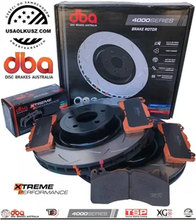 Przednie klocki XTREME PERFORMANCE + tarcze hamulcowe DBA seria 4000 T3 Ford Mustang 5,0 V8 2015- - Tarcze hamulcowe - miniaturka - grafika 1