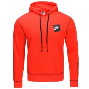 Nike Just Do It bluza męska z kapturem czerwona DD6218-657 S - Bluzy męskie - miniaturka - grafika 1