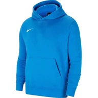 Odzież sportowa dziecięca - Bluza dla dzieci Nike Park Fleece Pullover Hoodie niebieska CW6896 463 - miniaturka - grafika 1