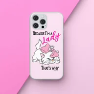 Etui i futerały do telefonów - Etui Marie 004 Disney Nadruk pełny Różowy Producent: Samsung, Model: S23 - miniaturka - grafika 1