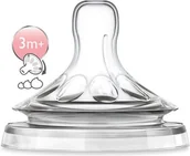 Smoczki do butelek - Avent Smoczek Natural 2 sztuki (SCF655/27) - miniaturka - grafika 1