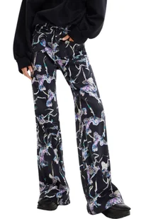 Spodnie damskie Desigual Maitrepierre Iso jeansy z nadrukiem-XS - DESIGUAL - Spodnie damskie Spodnie damskie Desigual Maitrepierre Iso jeansy z nadrukiem-XS - DESIGUAL - Spodnie damskie - miniaturka - grafika 1