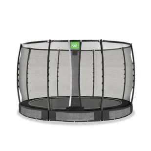 Exit Trampolina naziemna Allure Premium ø366cm czarna - Trampoliny - miniaturka - grafika 1