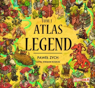 Atlas legend. Tom 1 - Audiobooki - fantastyka i horror - miniaturka - grafika 1
