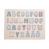 Puzzle - Jabadabado Drewniane Puzzle Abecadło - miniaturka - grafika 1