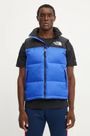 Kamizelki męskie - The North Face bezrękawnik puchowy 1996 Retro Nuptse męski kolor niebieski NF0A3JQQCZ61 - miniaturka - grafika 1