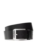 Paski - Hugo Pasek Męski Gelio-C 50480441 Czarny - miniaturka - grafika 1