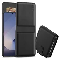 Etui i futerały do telefonów - Etui TECH-PROTECT Wallet do Samsung Galaxy Z Flip 6/7 FE Czarny - miniaturka - grafika 1