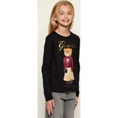 Bluzy dla dziewczynek - Guess Bluzka | Regular Fit - miniaturka - grafika 1