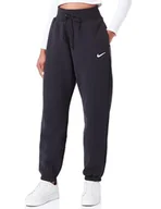 Moda i Uroda OUTLET - NIKE DQ5887-010 W NSW PHNX FLC HR OS Spodnie sportowe Czarny/Sail M, Czarny/Sail, M - miniaturka - grafika 1