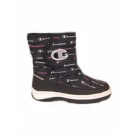 Buty dla dziewczynek - Buty śniegowce na co dzień dziecięce CHAMPION ocieplane na rzepy - miniaturka - grafika 1