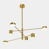 Lampy sufitowe - Italux Remdal PND-16374-6-COP-GD-4K PND-16374-6-COP-GD-4K - miniaturka - grafika 1