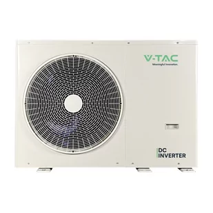 V-TAC Pompa ciepła Monoblok 10kW, 1F, R32, grzałka 3kW (VT-M10KW-P1H3-W) - Pompy ciepła - miniaturka - grafika 1