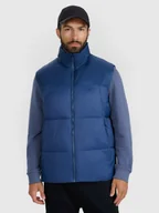 Kurtki męskie - 4F Bezrękawnik puchowy z wypełnieniem syntetycznym męski - granatowy 3XL - miniaturka - grafika 1