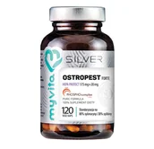 Suplementy naturalne - MyVita Ostropest Forte Hepa Protect Standaryzacja na 80% sylimaryny i 30% sylibiny 120 kapsułek Silver Pure - miniaturka - grafika 1