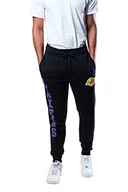 Spodnie męskie - Ultra Game Męskie spodnie do joggingu Active Basic Soft Terry Sweatpants Męskie miękkie spodnie dresowe z frotte, Czarny (Black), XL - miniaturka - grafika 1