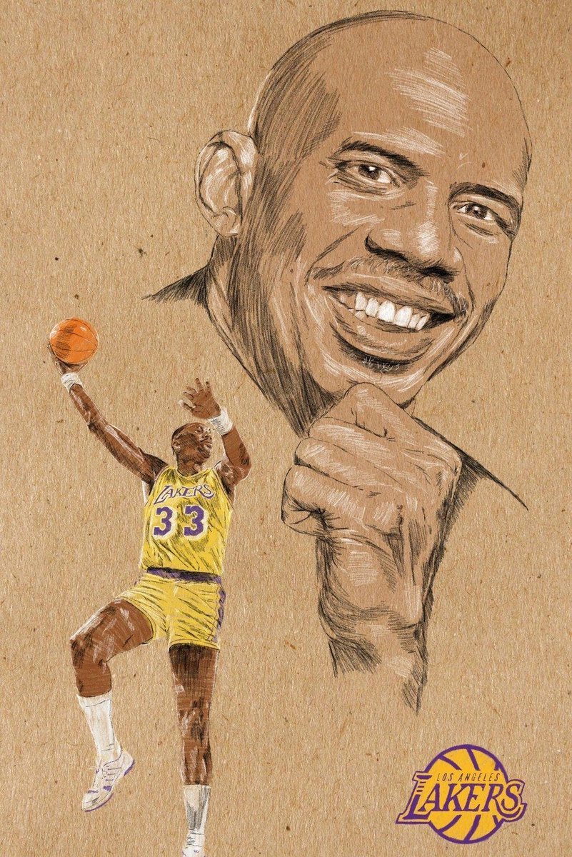 PODKŁADKA POD MYSZ Nadruk 22x18 cm Kareem Abdul-Jabbar LA LAKERS Prezent