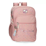 Plecaki - Pepe Jeans Carina Plecak Podwójna komora Przystosowany do wózka Różowy 30x40x13 cms Poliester 14,4L, Różowy, Talla única, Podwójny plecak Przedział Adaptacyjny do wózka - miniaturka - grafika 1