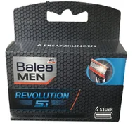 Maszynki do golenia i wkłady - Balea, Men Revolution, wkład do maszynki, 4 szt. - miniaturka - grafika 1