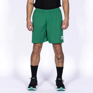 Errea New Skin Krótkie Spodnie Zielone Spodnie Dorosłych - Spodnie sportowe męskie - miniaturka - grafika 1