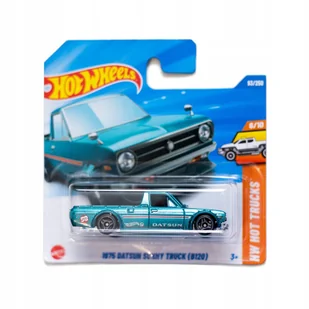 Samochodzik Datsun Sunny Truck 1975 B120 Hot Wheels HW Hot Trucks 2025 - Zabawki zdalnie sterowane - miniaturka - grafika 1