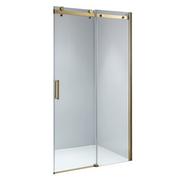 Złote drzwi prysznicowe do wnęki 95-100 cm rozsuwane SH03BG szkło 8 mm