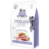 Sucha karma dla kotów - Brit Care Cat Grain Free Sterilized Weight Control 7 kg - miniaturka - grafika 1
