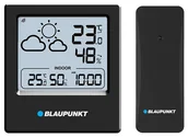 Stacje pogodowe - Stacja pogodowa Blaupunkt WS10BK Czarna - miniaturka - grafika 1