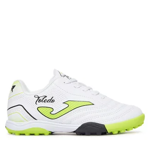 Buty do piłki nożnej Joma Toledo Jr 2502 TOJS2502TF Biały - Piłka nożna - miniaturka - grafika 1