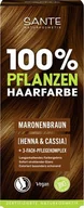 Farby do włosów i szampony koloryzujące - Sante Roślinna farba do włosów w proszku MARONENBRAUN - miniaturka - grafika 1