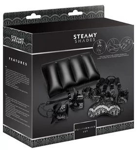 Steamy Shades Steamy Shades Positioning Set Zestaw BDSM z poduszką - Biżuteria erotyczna - miniaturka - grafika 3