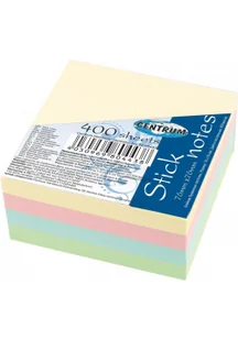 Centrum Karteczki samoprzylepne 76x76mm 400K. 80443 - - Notesy i bloczki - miniaturka - grafika 2