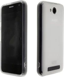 caseroxx ochronne etui TPU kompatybilne z Alba Alba 4', gumowe etui na telefon komórkowy biało-przezroczyste - Etui i futerały do telefonów - miniaturka - grafika 1