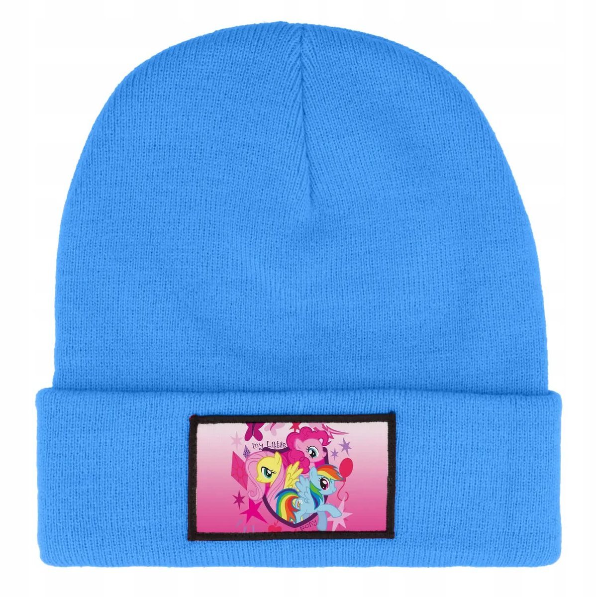 Czapka Zimowa Dziecięca MY LITTLE PONY STYLE Kucyki Prezent Wzory Niebieska