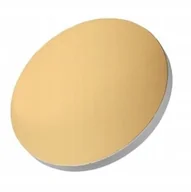 Dodatki do ciast w proszku - Podkład pod tort styrodur gruby okrągły złoty podkładka wytrzymały 18cm - miniaturka - grafika 1