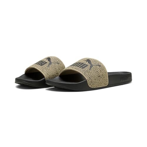 PUMA Damskie sandały Leadcat 2.0 TOPCAT Slide Sandal, Toasted Almond Black, 40 UK, Tosty migdałowe PUMA czarne, 43 EU