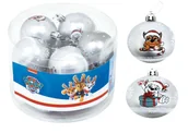 Kubki dla dzieci - PSI PATROL Bombka Świąteczna 10 szt Ozdoba MARSHAL CHASE Bombki choinkowe - miniaturka - grafika 1