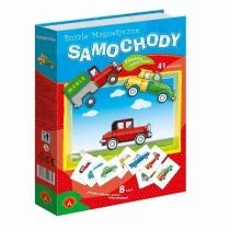 Alexander Puzzle magnetyczne Samochody WZALXM0UD009737 - Puzzle - miniaturka - grafika 2