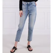 Spodnie damskie - BOSS BLACK Jeansy THE RUTH | Mom Fit - miniaturka - grafika 1